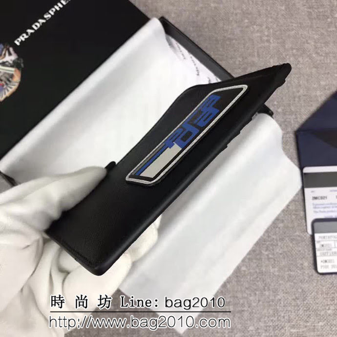 PRADA普拉達 官網同步 2018最新摩登態度系列 男士卡片夾 2MC021 DD1341